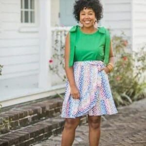 The tiny Tassel The Florence Top in Kelly Green Size M